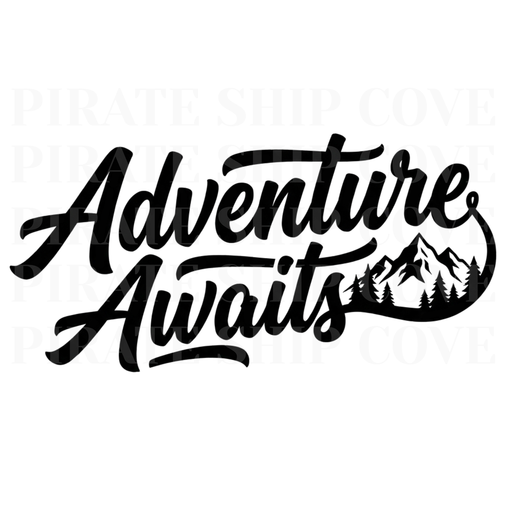 Adventure Quote Kit - 10 Instant Downloadable Decals