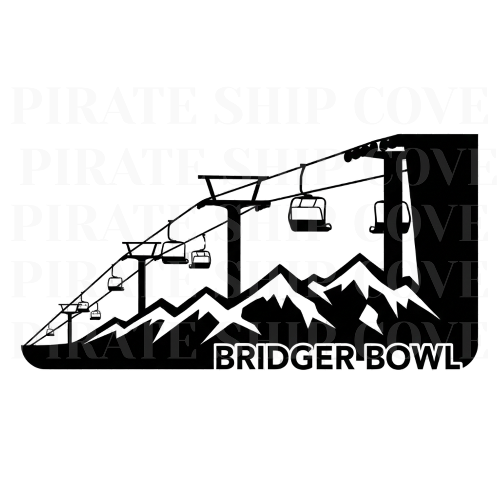 Bozeman Landmark Kit - 10 Instant Downloadable Decals