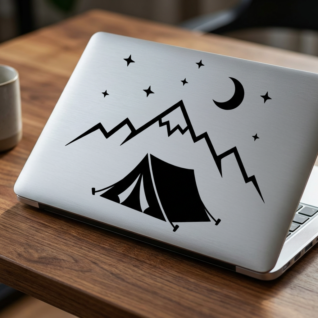 Camping & Hiking Kit - 10 Instant Downloadable Decals