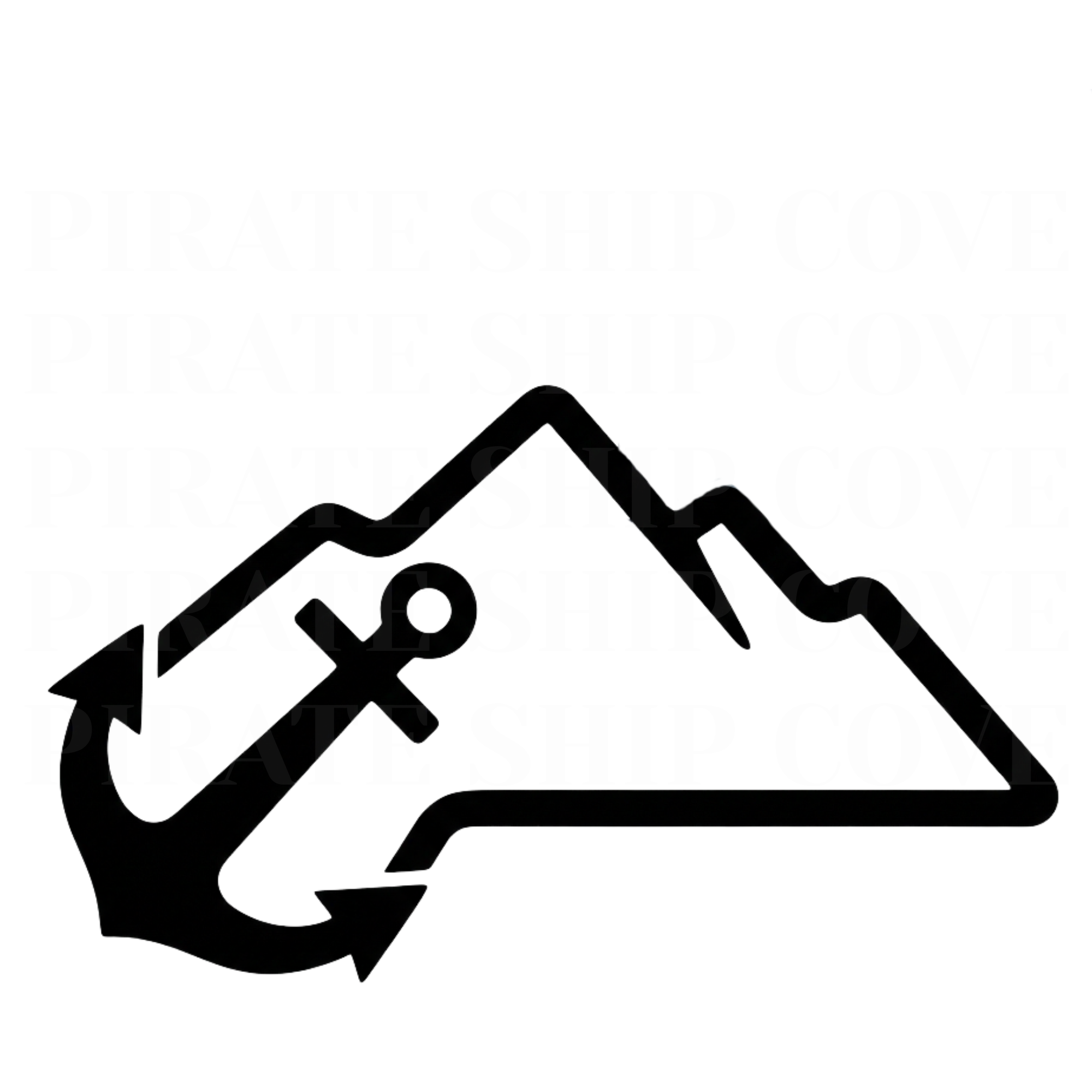 Montana Mountain Kit - 10 Instant Downloadable Decals