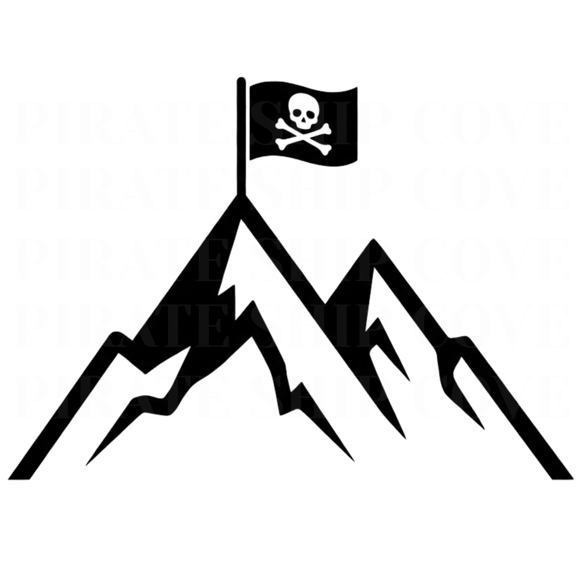 Montana Mountain Kit - 10 Instant Downloadable Decals