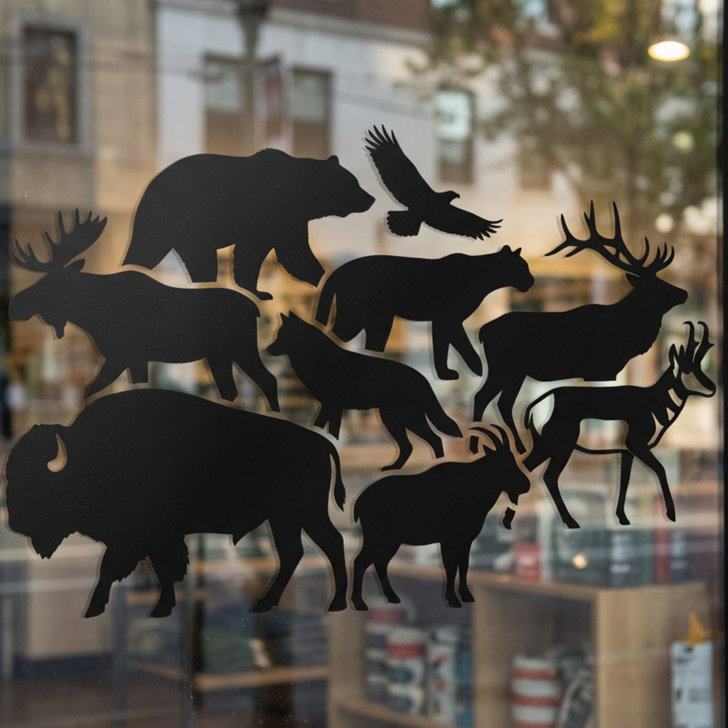 Montana Wildlife Kit - 10 Instant Downloadable Decals