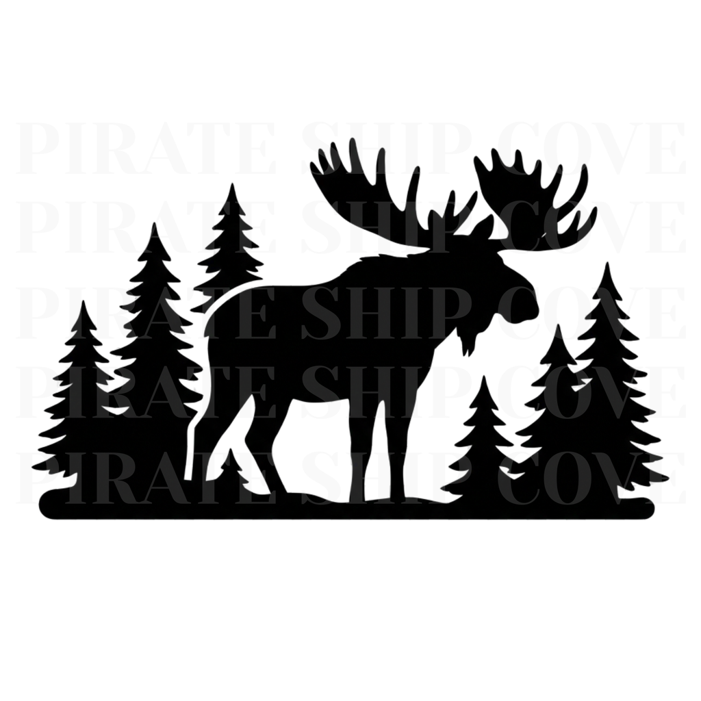 Montana Wildlife Kit - 10 Instant Downloadable Decals
