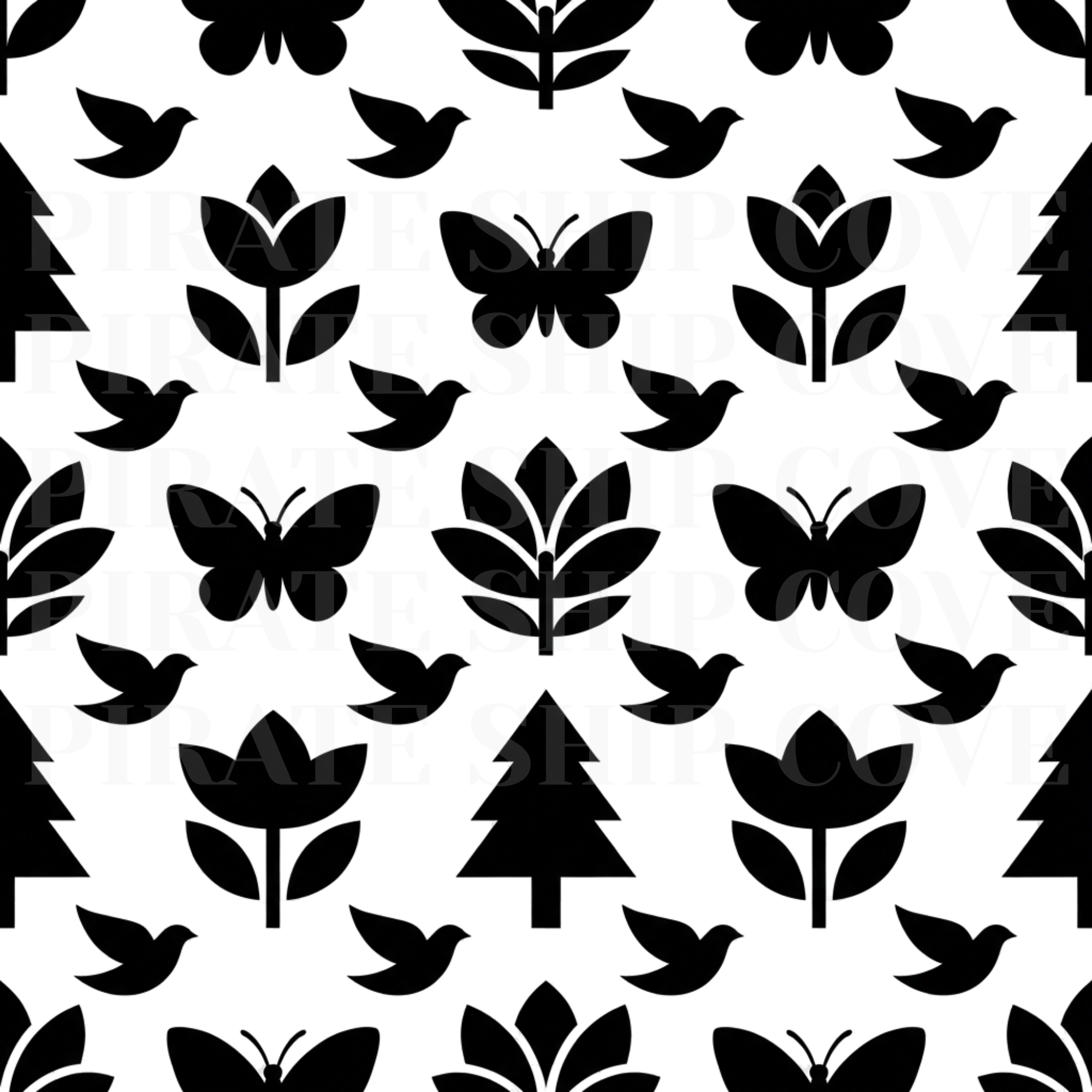 Montana Season Pattern Kit - 10 Instant Downloadable Decals