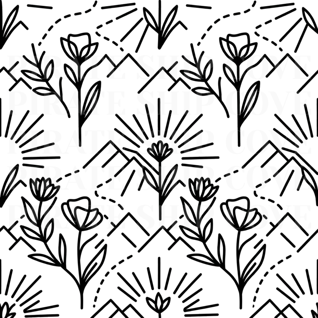 Montana Season Pattern Kit - 10 Instant Downloadable Decals