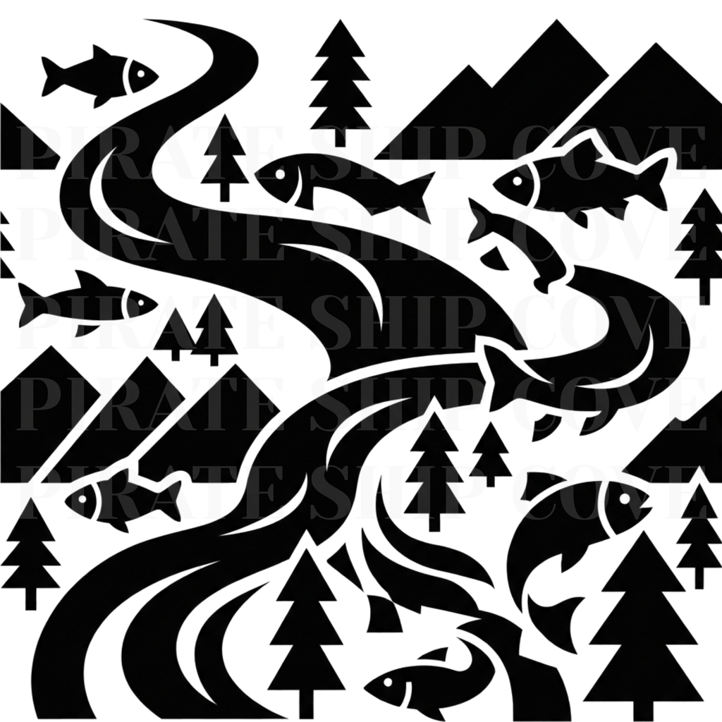 Montana Season Pattern Kit - 10 Instant Downloadable Decals