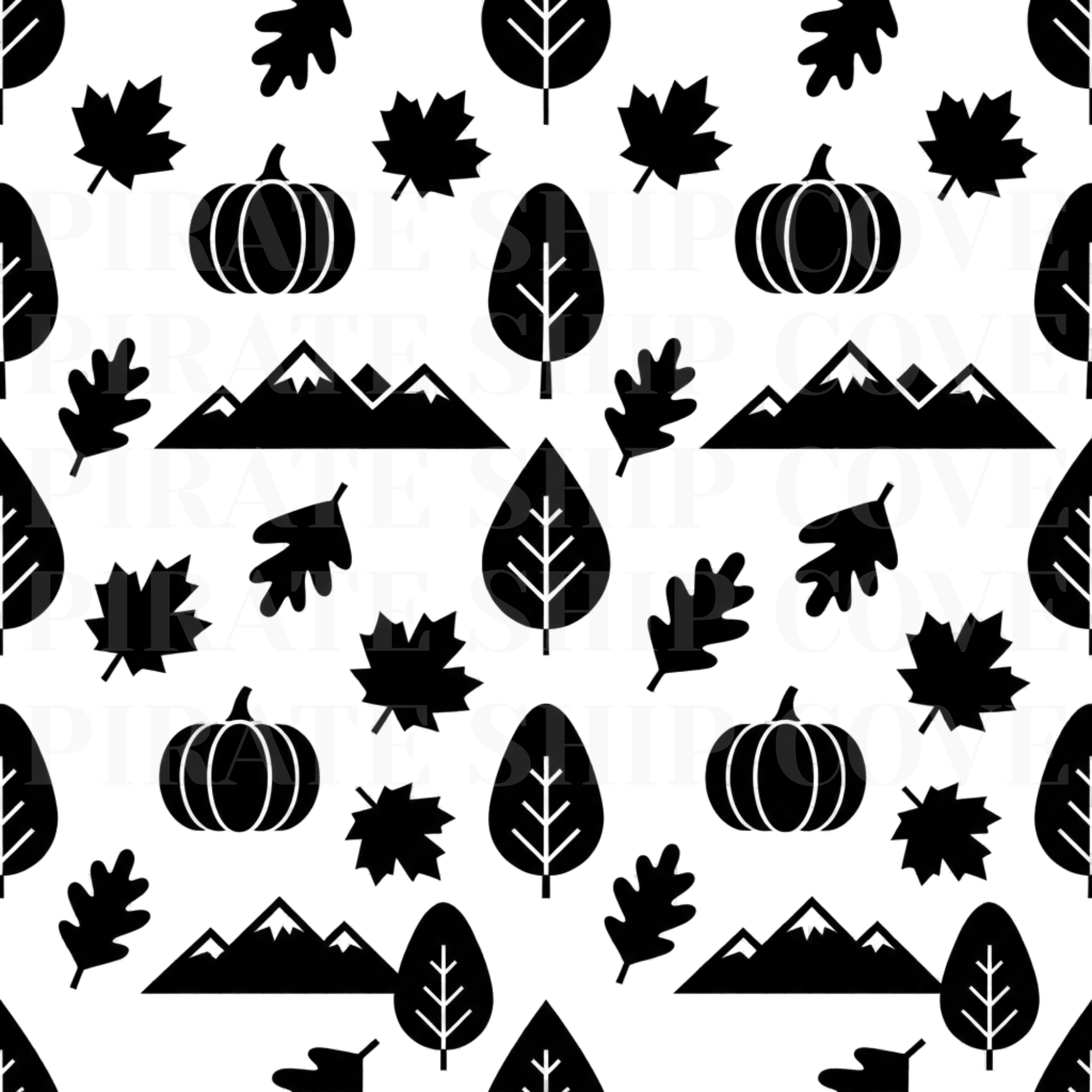 Montana Season Pattern Kit - 10 Instant Downloadable Decals