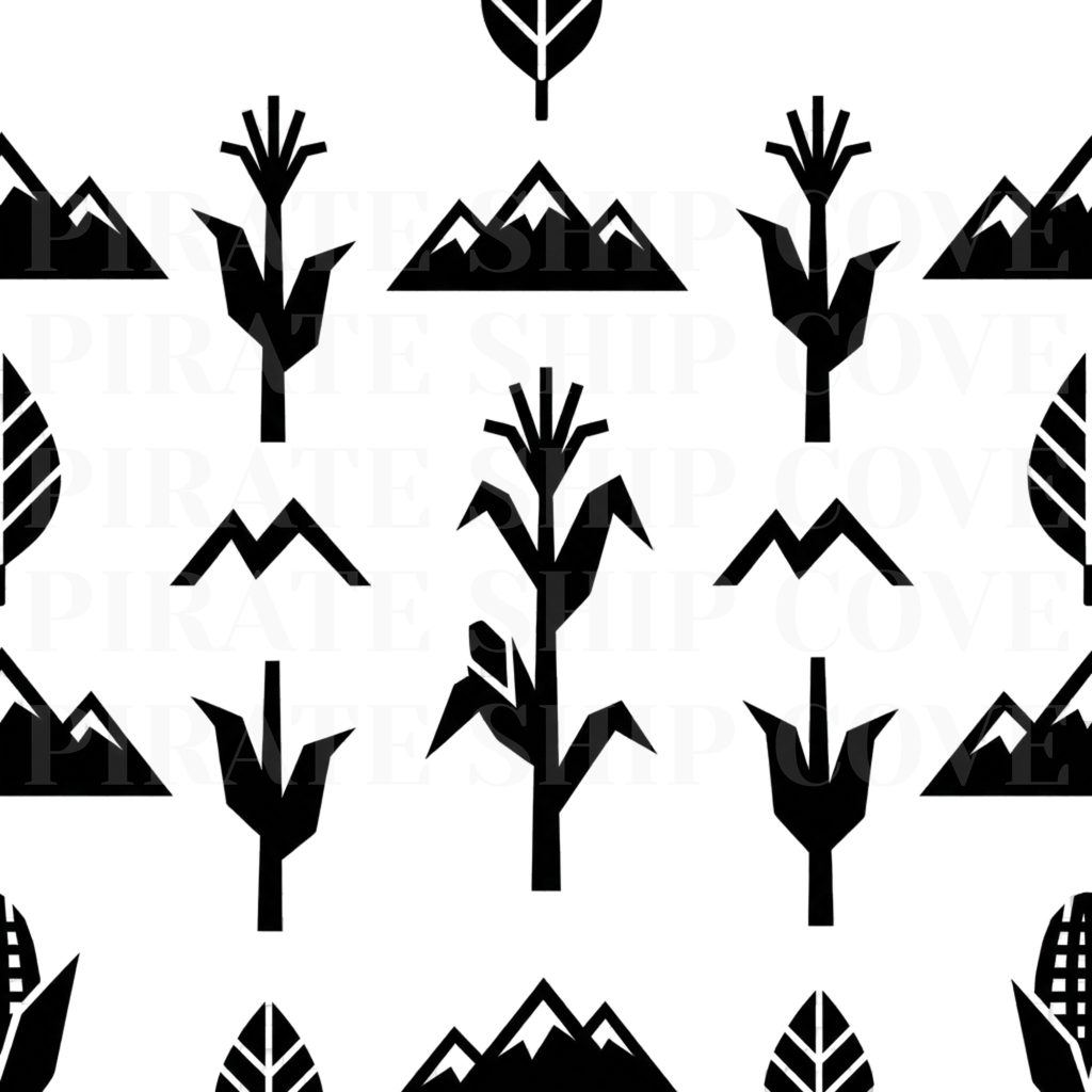 Montana Season Pattern Kit - 10 Instant Downloadable Decals