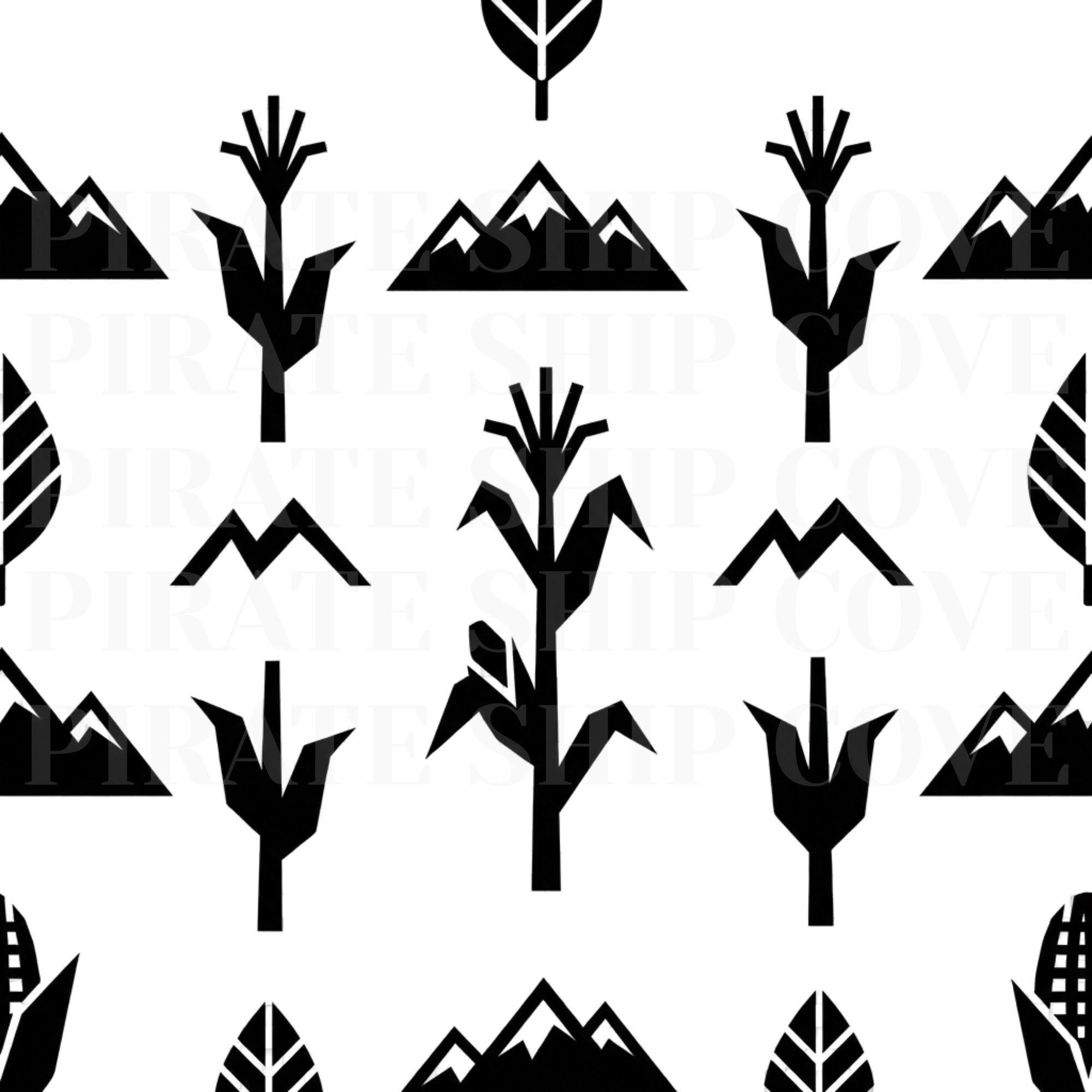 Montana Season Pattern Kit - 10 Instant Downloadable Decals