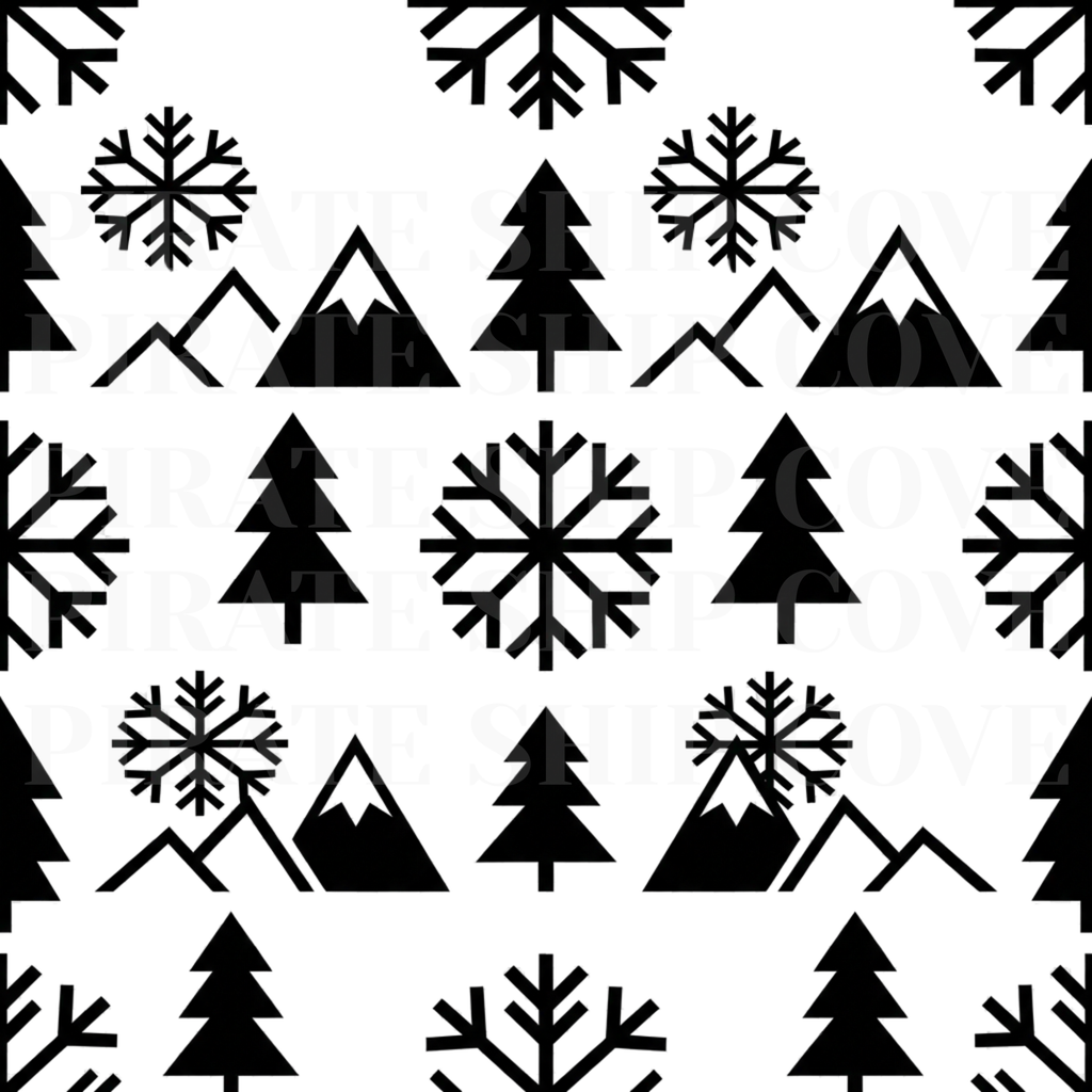 Montana Season Pattern Kit - 10 Instant Downloadable Decals