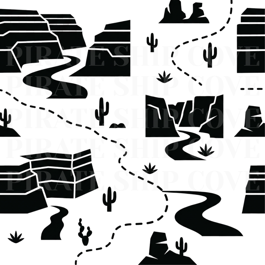 National Park Pattern Kit - 10 Instant Downloadable Decals