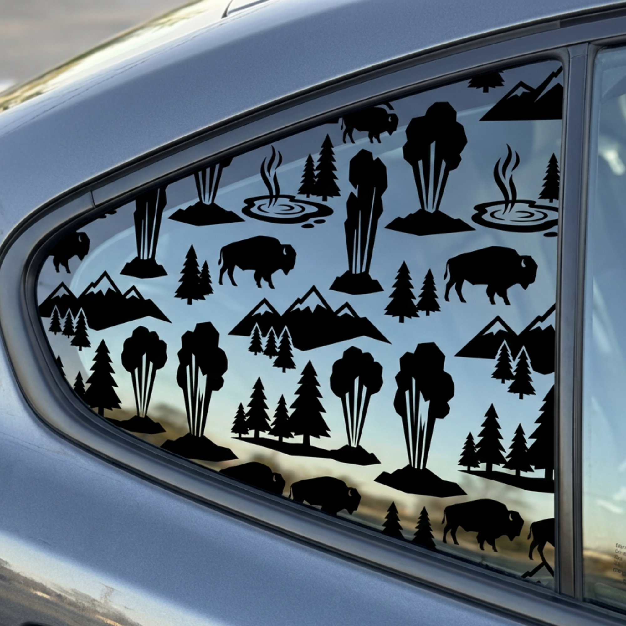 National Park Pattern Kit - 10 Instant Downloadable Decals