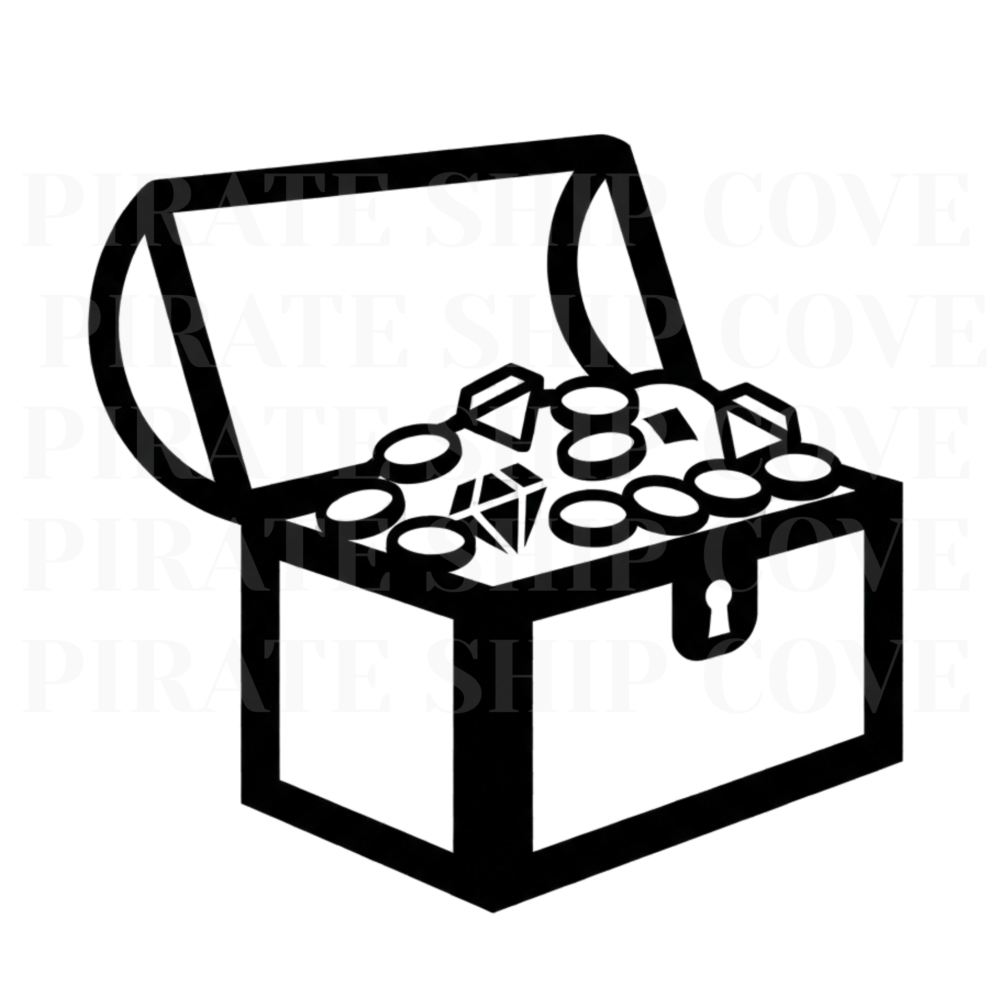 Pirate Adventure Kit - 10 Instant Downloadable Decals